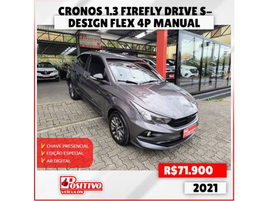 FIAT - CRONOS - 2021/2021 - Cinza - R$ 71.900,00