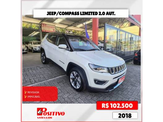 JEEP - COMPASS - 2018/2018 - Branca - R$ 102.500,00