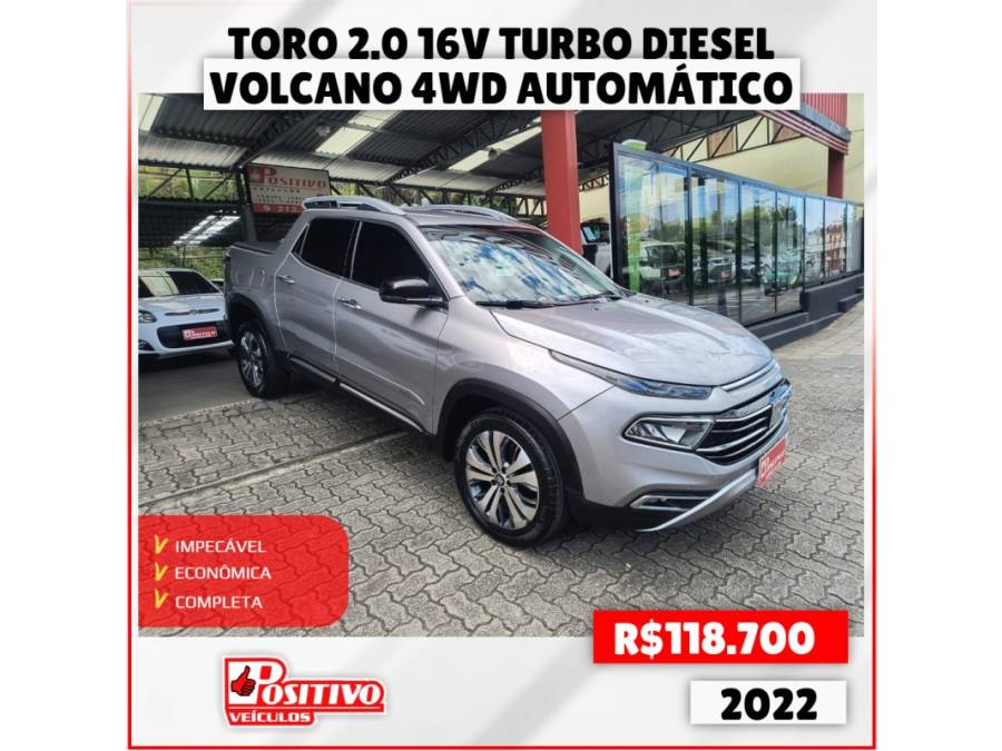 FIAT - TORO - 2022/2022 - Cinza - R$ 118.700,00