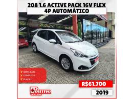 PEUGEOT - 208 - 2018/2019 - Branca - R$ 61.700,00