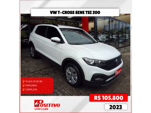 VOLKSWAGEN - T-CROSS - 2022/2023 - Branca - R$ 89.900,00