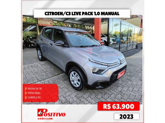 CITROËN - C3 - 2022/2023 - Cinza - R$ 63.900,00