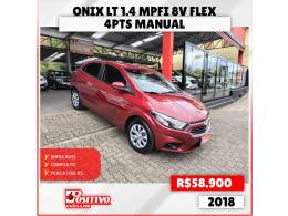 CHEVROLET - ONIX - 2018/2018 - Vermelha - R$ 58.900,00