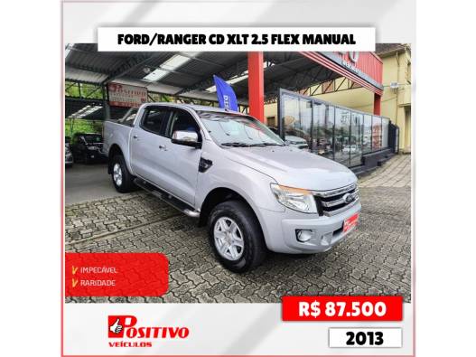 FORD - RANGER - 2013/2013 - Prata - R$ 87.500,00