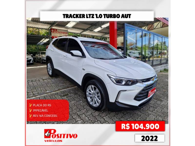 CHEVROLET - TRACKER - 2021/2022 - Branca - R$ 104.900,00