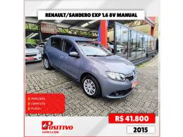 RENAULT - SANDERO - 2014/2015 - Cinza - R$ 41.800,00