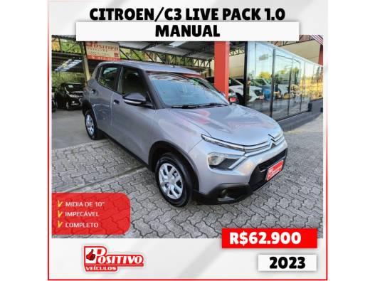 CITROËN - C3 - 2022/2023 - Cinza - R$ 62.900,00