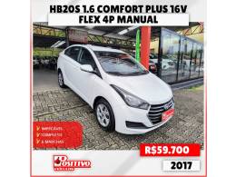HYUNDAI - HB20S - 2016/2017 - Branca - R$ 59.700,00