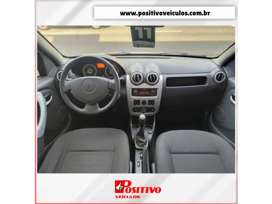 RENAULT - SANDERO - 2010/2011 - Prata - R$ 36.900,00