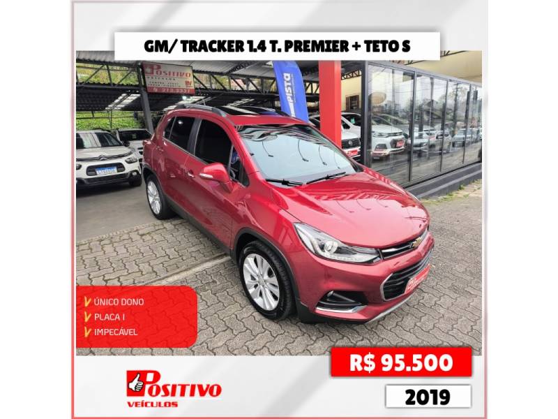 CHEVROLET - TRACKER - 2019/2019 - Vermelha - R$ 95.500,00