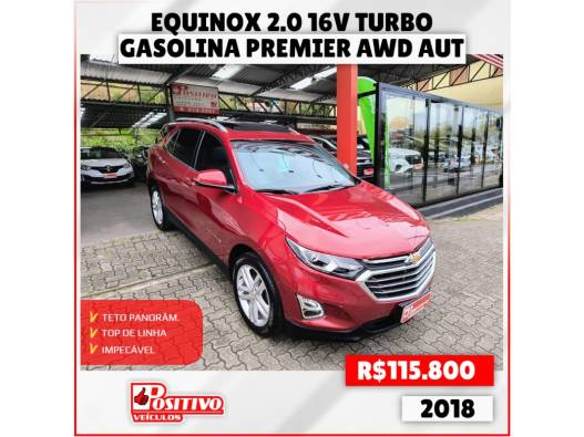 CHEVROLET - EQUINOX - 2018/2018 - Vermelha - R$ 115.800,00