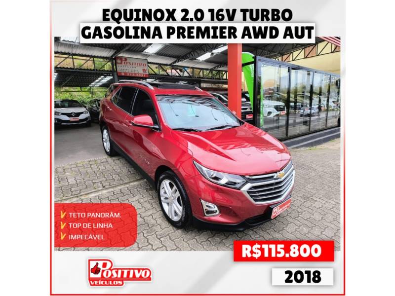 CHEVROLET - EQUINOX - 2018/2018 - Vermelha - R$ 115.800,00