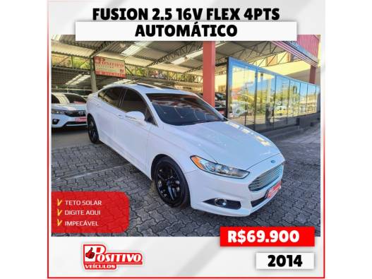 FORD - FUSION - 2014/2014 - Branca - R$ 69.900,00