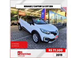 RENAULT - CAPTUR - 2018/2019 - Branca - R$ 77.500,00