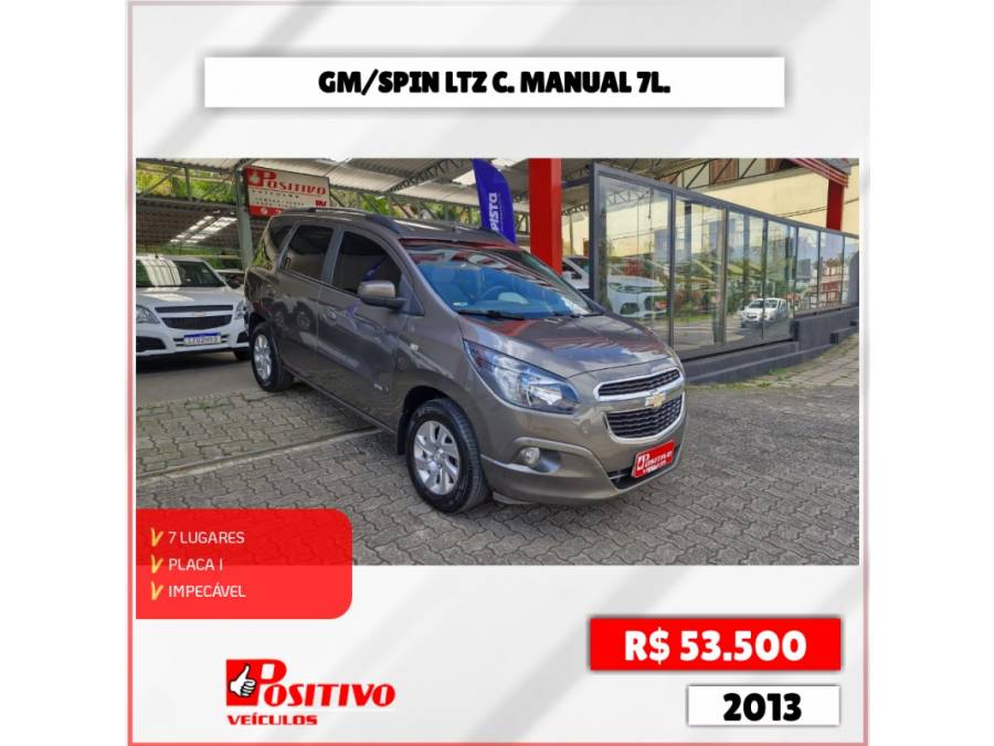 CHEVROLET - SPIN - 2013/2013 - Cinza - R$ 53.500,00