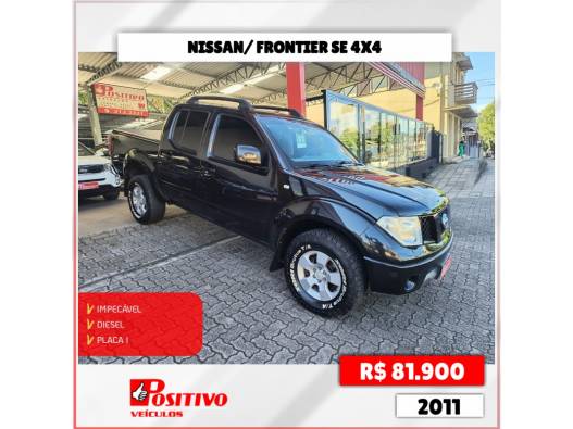 NISSAN - FRONTIER - 2010/2011 - Preta - R$ 81.900,00