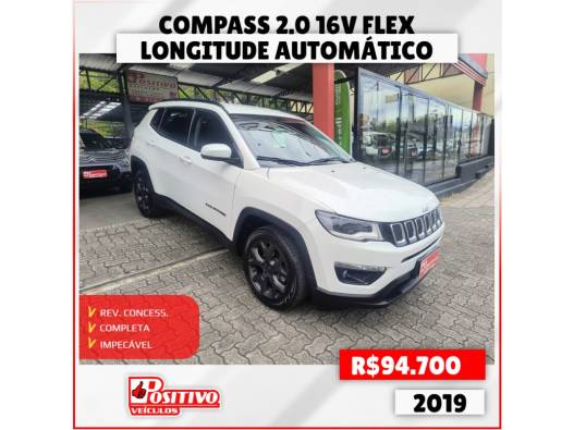JEEP - COMPASS - 2019/2019 - Branca - R$ 94.700,00