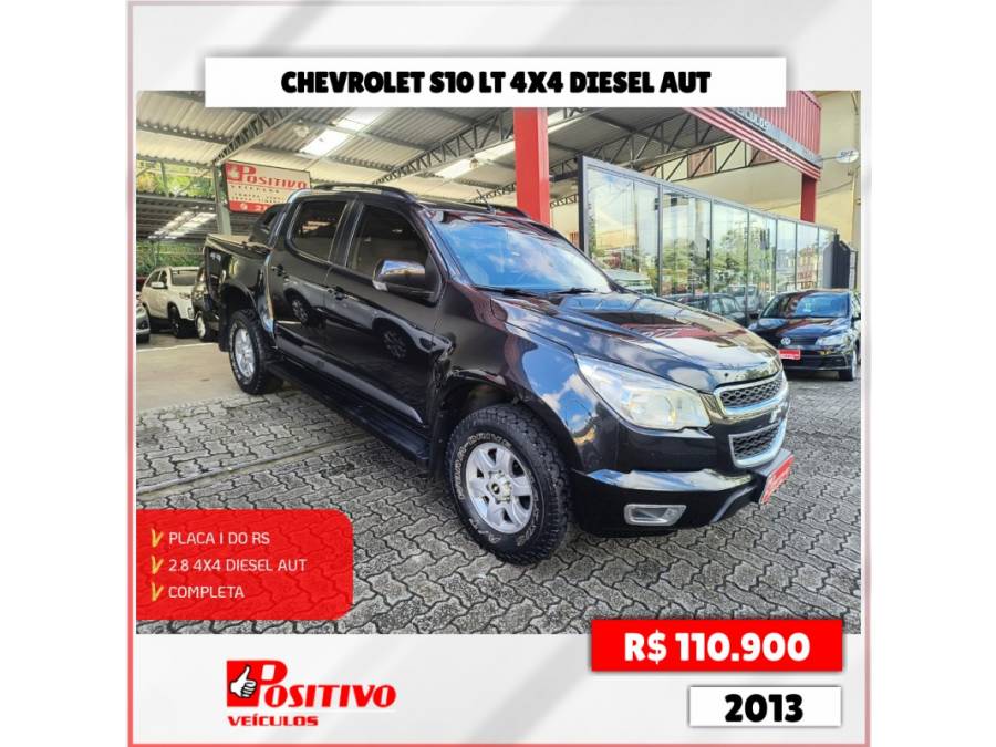 CHEVROLET - S10 - 2012/2013 - Preta - R$ 110.900,00