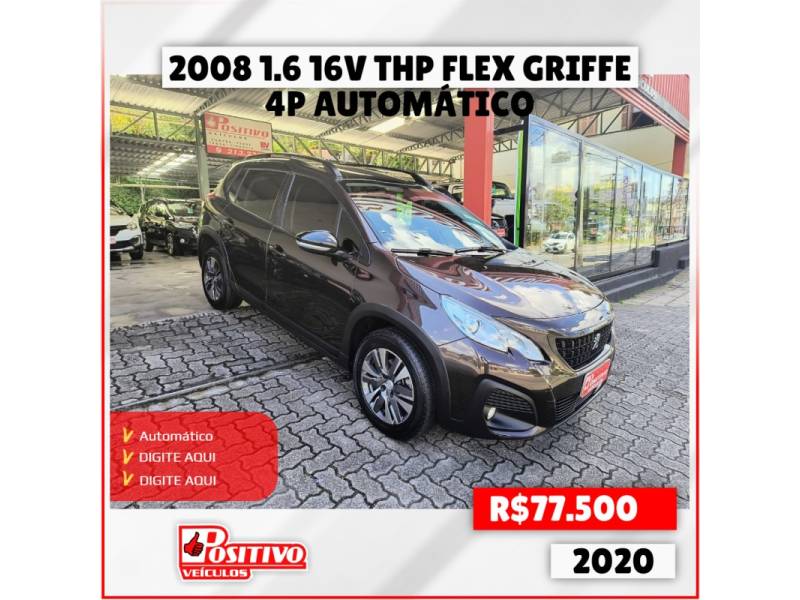 PEUGEOT - 2008 - 2020/2020 - Marrom - R$ 77.500,00