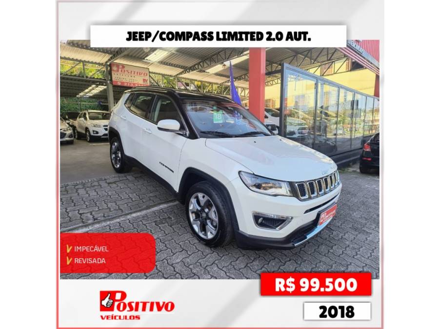 JEEP - COMPASS - 2018/2018 - Branca - R$ 99.500,00