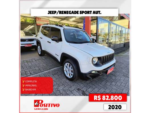 JEEP - RENEGADE - 2019/2020 - Branca - R$ 82.800,00