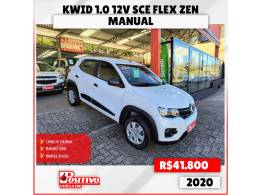 RENAULT - KWID - 2019/2020 - Branca - R$ 41.800,00