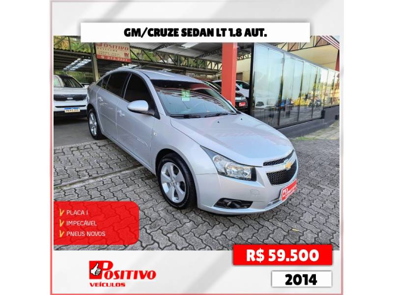 CHEVROLET - CRUZE - 2014/2014 - Prata - R$ 59.500,00