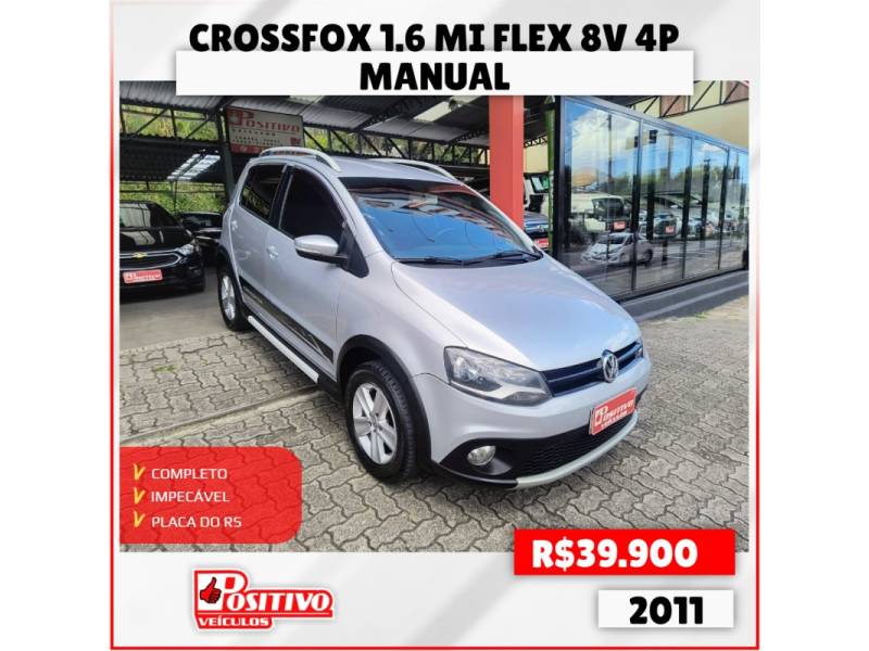VOLKSWAGEN - CROSSFOX - 2011/2011 - Prata - R$ 39.900,00