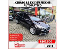 KIA MOTORS - CERATO - 2014/2014 - Preta - R$ 62.500,00