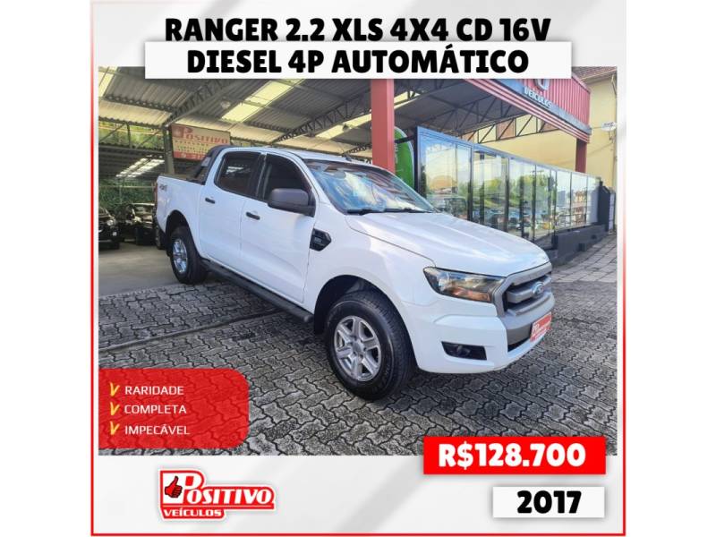 FORD - RANGER - 2016/2017 - Branca - R$ 128.700,00