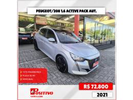 PEUGEOT - 208 - 2020/2021 - Prata - R$ 72.800,00