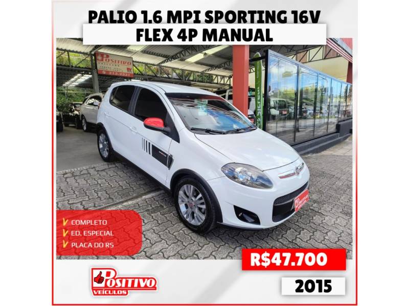FIAT - PALIO - 2015/2015 - Branca - R$ 47.700,00