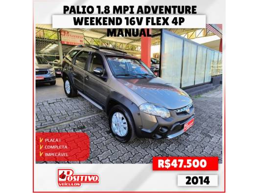 FIAT - PALIO - 2013/2014 - Cinza - R$ 47.500,00