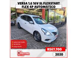 NISSAN - VERSA - 2019/2020 - Branca - R$ 67.700,00