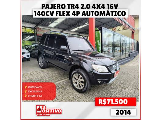 MITSUBISHI - PAJERO TR4 - 2014/2014 - Verde - R$ 71.500,00