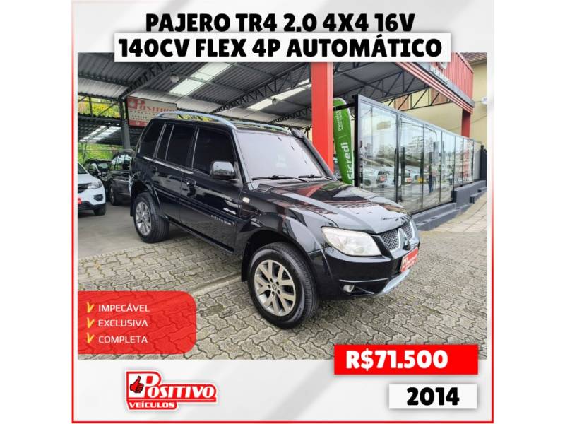 MITSUBISHI - PAJERO TR4 - 2014/2014 - Verde - R$ 71.500,00