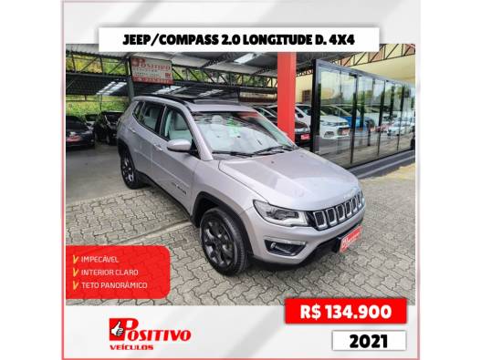 JEEP - COMPASS - 2020/2021 - Cinza - R$ 134.900,00