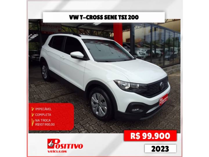 VOLKSWAGEN - T-CROSS - 2022/2023 - Branca - R$ 99.900,00