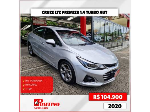 CHEVROLET - CRUZE - 2019/2020 - Prata - R$ 104.900,00