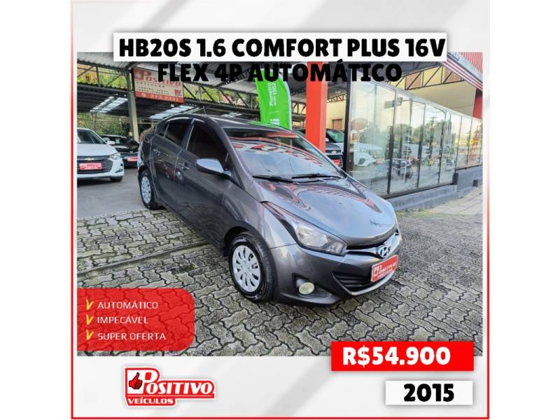 HYUNDAI - HB20S - 2015/2015 - Cinza - R$ 54.900,00