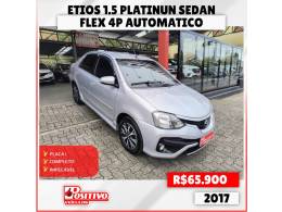TOYOTA - ETIOS - 2017/2017 - Prata - R$ 65.900,00