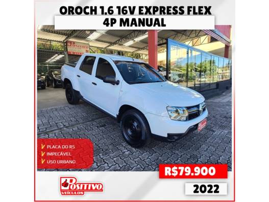 RENAULT - OROCH - 2021/2022 - Branca - R$ 79.900,00