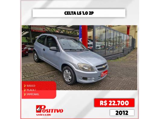 CHEVROLET - CELTA - 2011/2012 - Prata - R$ 22.700,00