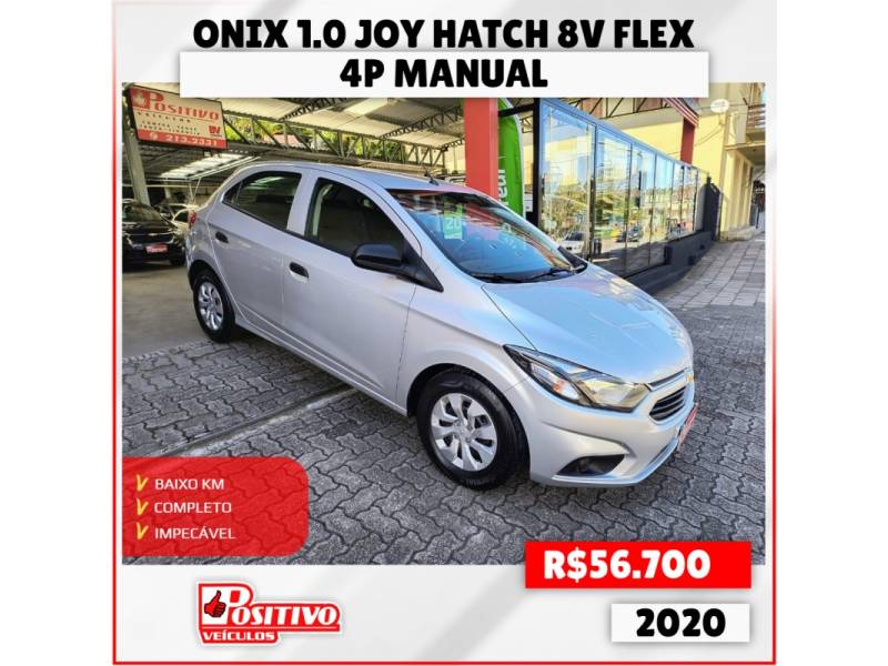 CHEVROLET - ONIX - 2019/2020 - Cinza - R$ 56.700,00