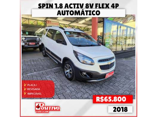 CHEVROLET - SPIN - 2018/2018 - Branca - R$ 65.800,00