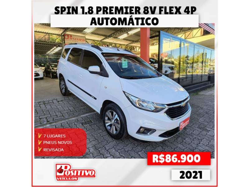 CHEVROLET - SPIN - 2020/2021 - Branca - R$ 86.900,00