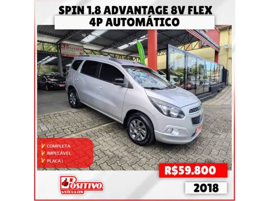 CHEVROLET - SPIN - 2017/2018 - Prata - R$ 59.800,00