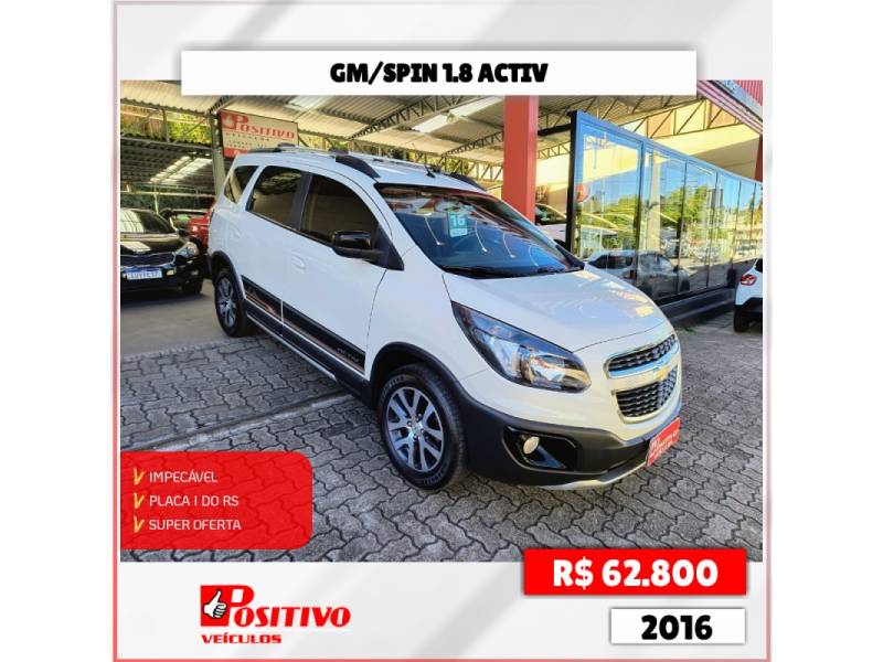 CHEVROLET - SPIN - 2016/2016 - Branca - R$ 62.800,00