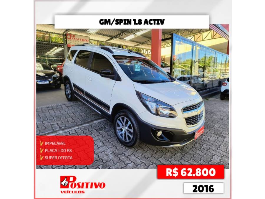CHEVROLET - SPIN - 2016/2016 - Branca - R$ 62.800,00