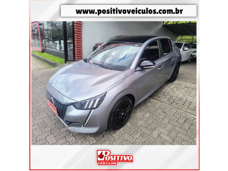 PEUGEOT - 208 - 2023/2024 - Cinza - R$ 79.900,00